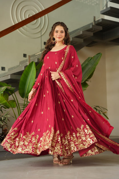 Premium Designer Gown - Exquisite Readymade Collection