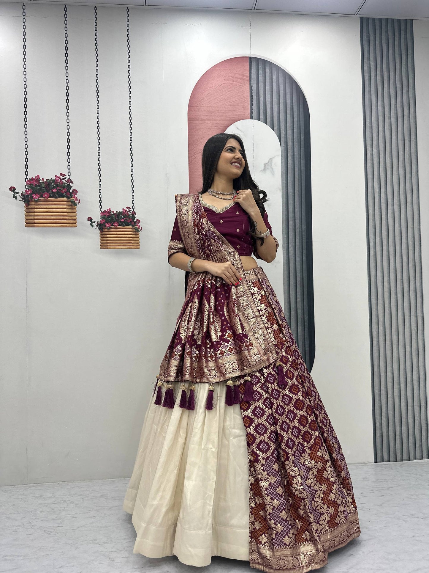 Exclusive Wedding Collection Featuring Trendy Lehenga and Saree Sets by RangBhoomi