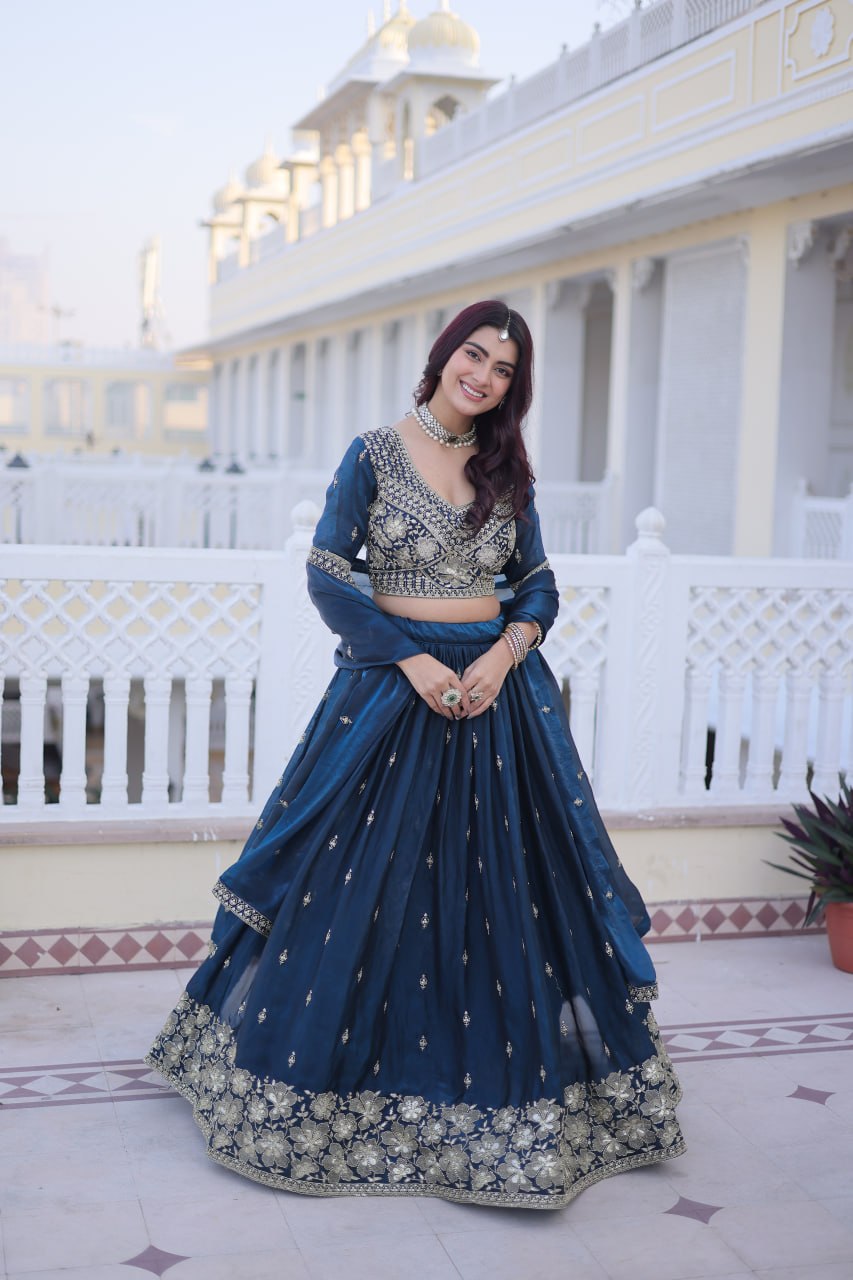RangBhoomi Premium Readymade Lehenga Choli Collection 2026 - Rama
