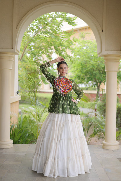 RangBhoomi Navratri Lehenga Choli Collection 2026 – Full-Stitched Festive Set