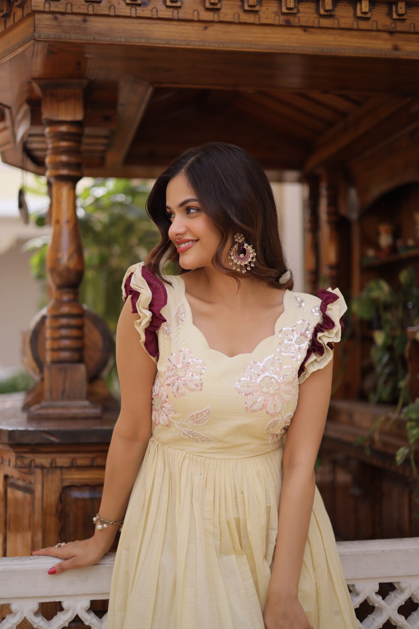 Premium Ready-Made Designer Gown Collection by RangBhoomi