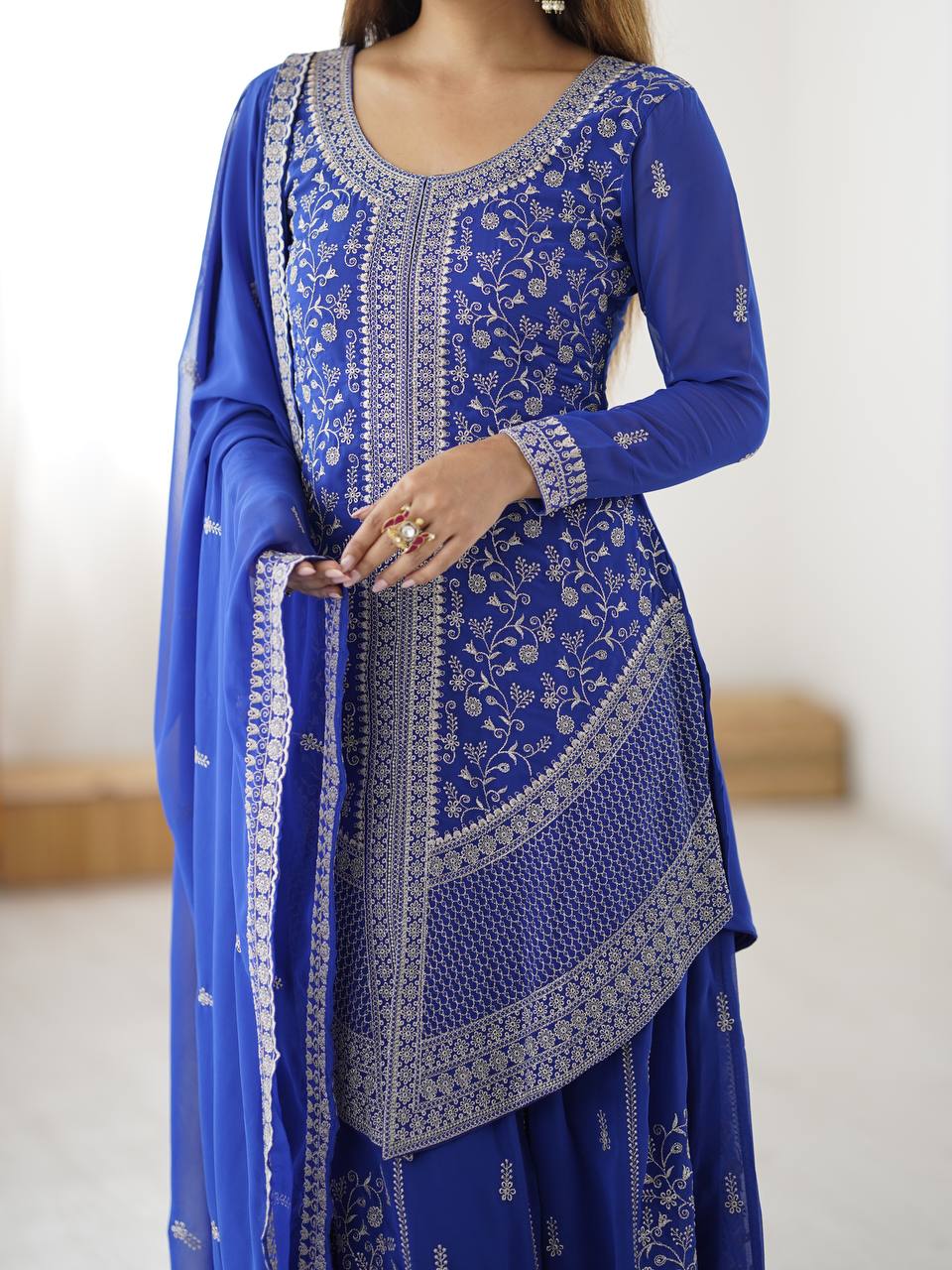 Premium Brand Wear Collection Featuring Real-Model Photography – Elegant Festive and Party Outfit
