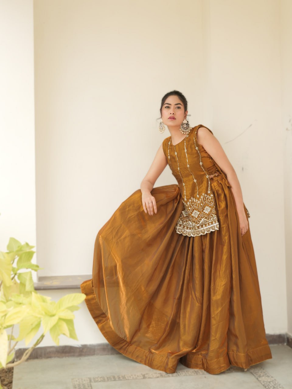 Premium Beads Embroidered Jacket-Lehenga Sets ✨