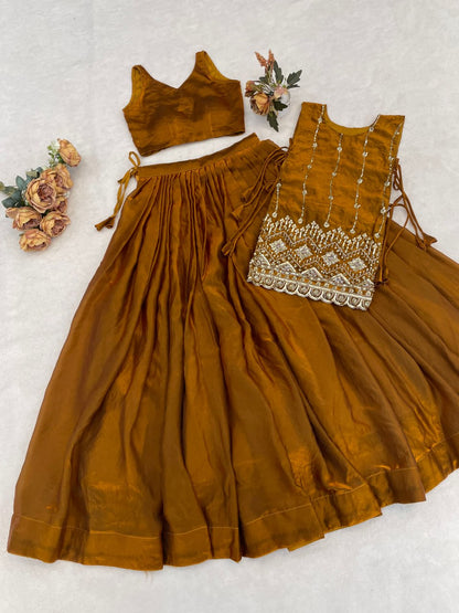 Premium Beads Embroidered Jacket-Lehenga Sets ✨