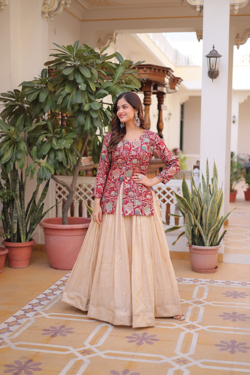 RangBhoomi Premium Ready-to-Wear Lehenga Choli Collection 2026 - Elegant Full-Stitched Ensemble