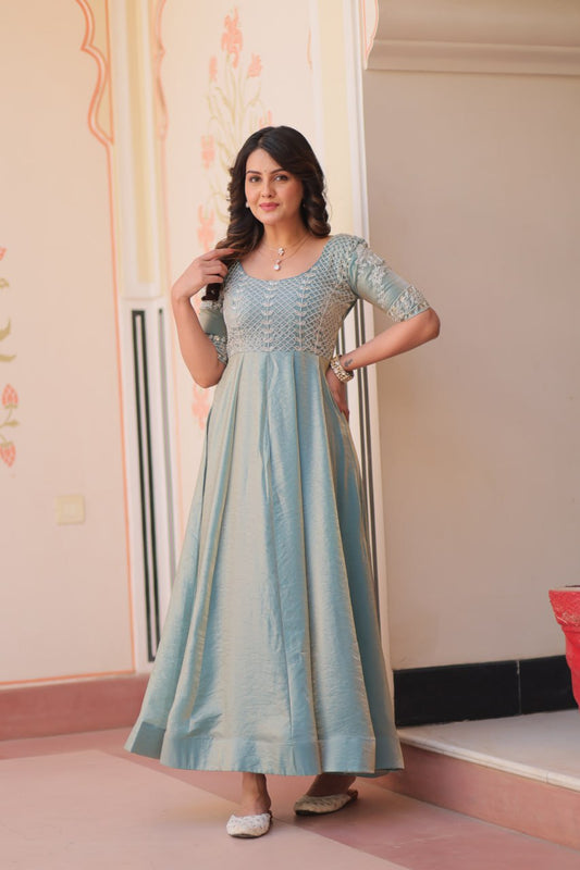Beaded Radiance Gown
