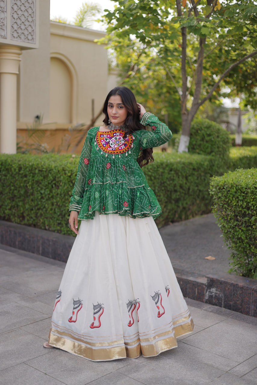 RangBhoomi Navratri Lehenga Choli Collection 2026 - Festive Full-Stitched Set