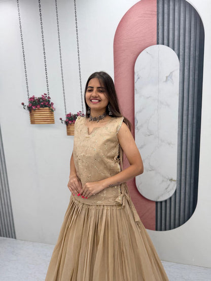 Exclusive Festival Launch Premium Lengha Choli Set with Embroidered Jacket