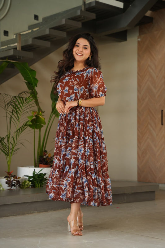Graceful Bloom Gown