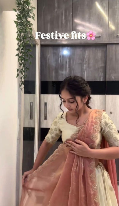 Festival Elegance: New Festival Lehenga Choli by Tapi Creation