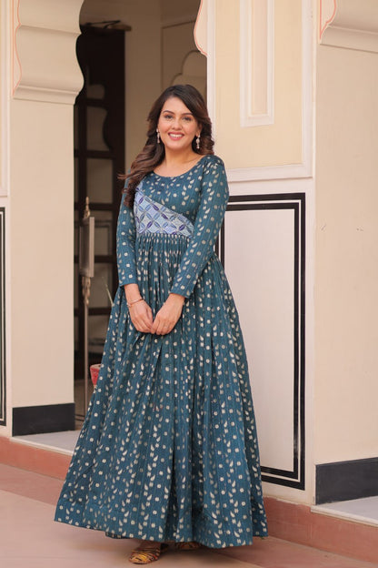 Weave Elegance Gown