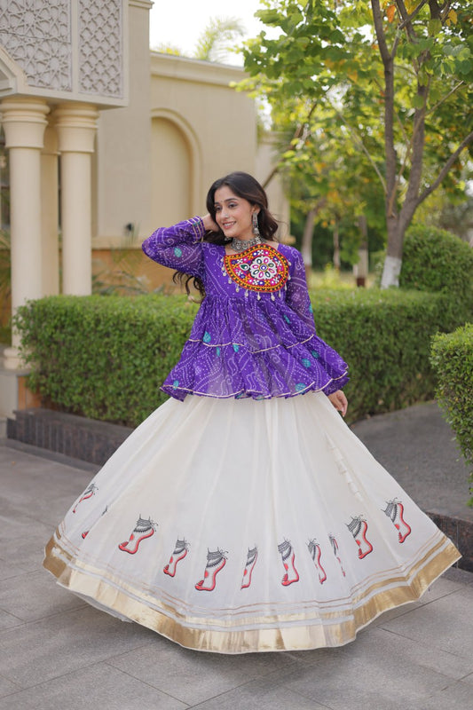 RangBhoomi Navratri Lehenga Choli Collection 2026 - Festive Full-Stitched Set