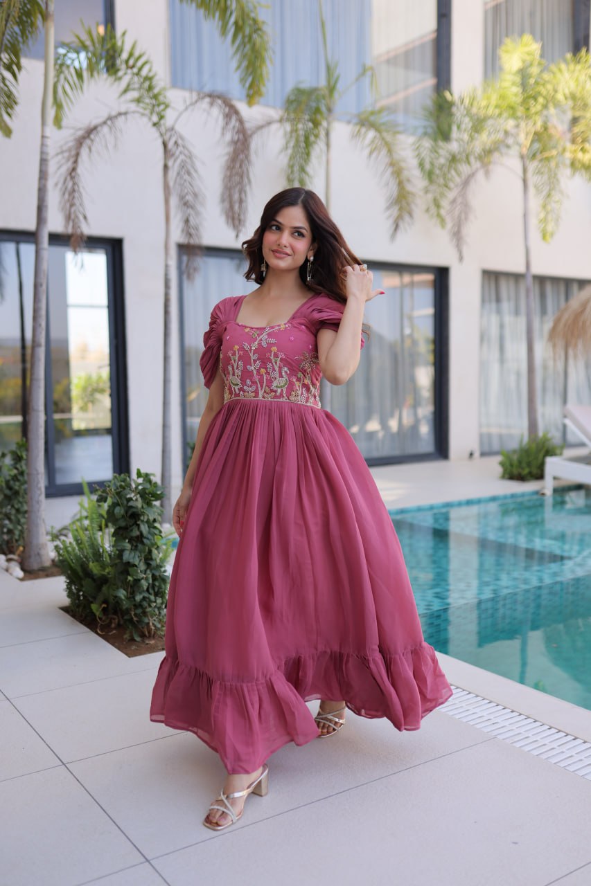 RangBhoomi Premium Designer Ready-Made Gown Collection 2026