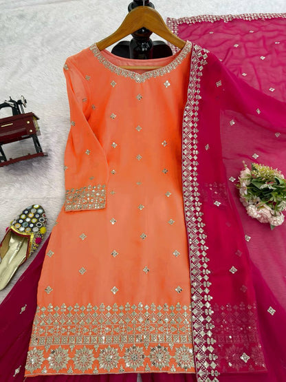Premium Designer SP Series Ensemble – Real-Model Showcase by RangBhoomi