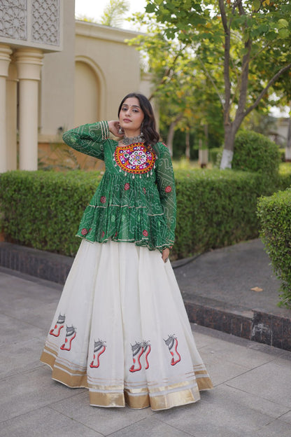 RangBhoomi Navratri Lehenga Choli Collection 2026 - Festive Full-Stitched Set