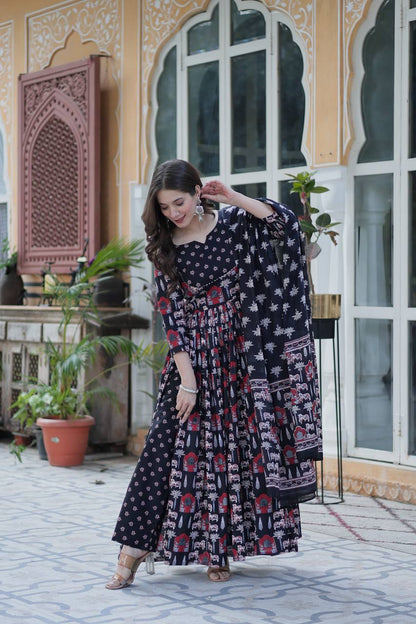 Premium Ready-Made Kurti with Pant & Dupatta Set