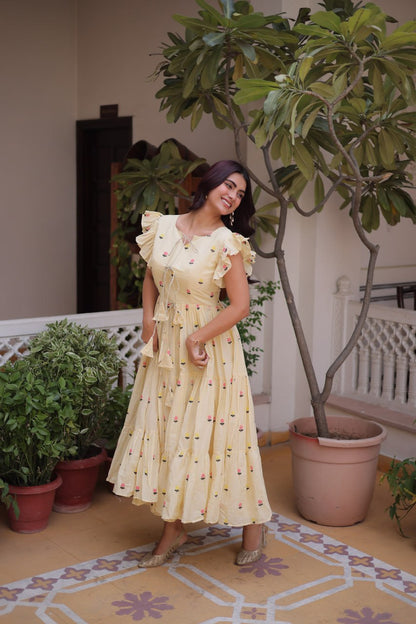 RangBhoomi Premium Designer Ready-Made Cotton Embroidered Kurti Collection 2026