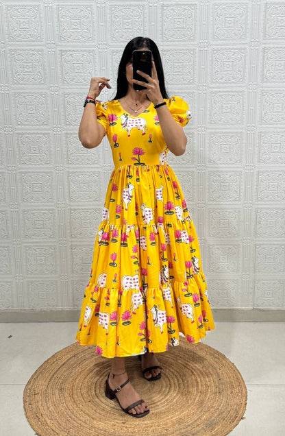 Real Own Modeling New Super Trendy Dress