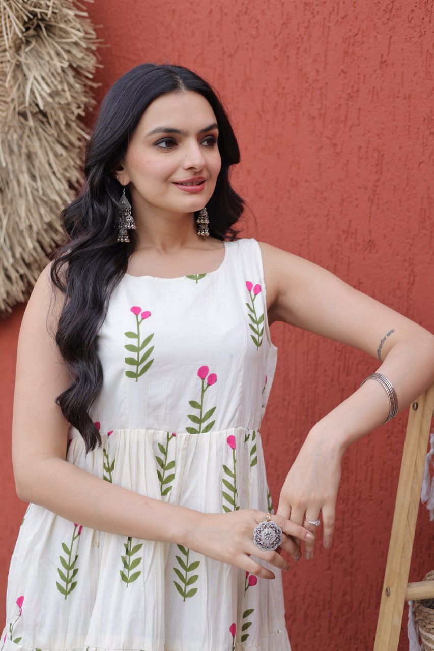 RangBhoomi Premium Designer Ready-Made Kurti Collection 2026 – Elegant Printed Cotton Tops