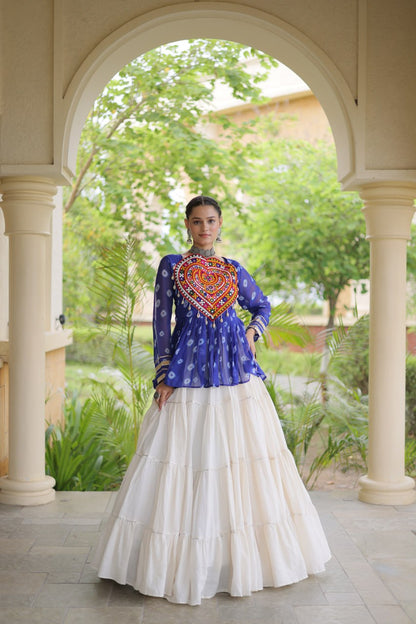 RangBhoomi Navratri Lehenga Choli Collection 2026 – Full-Stitched Festive Set