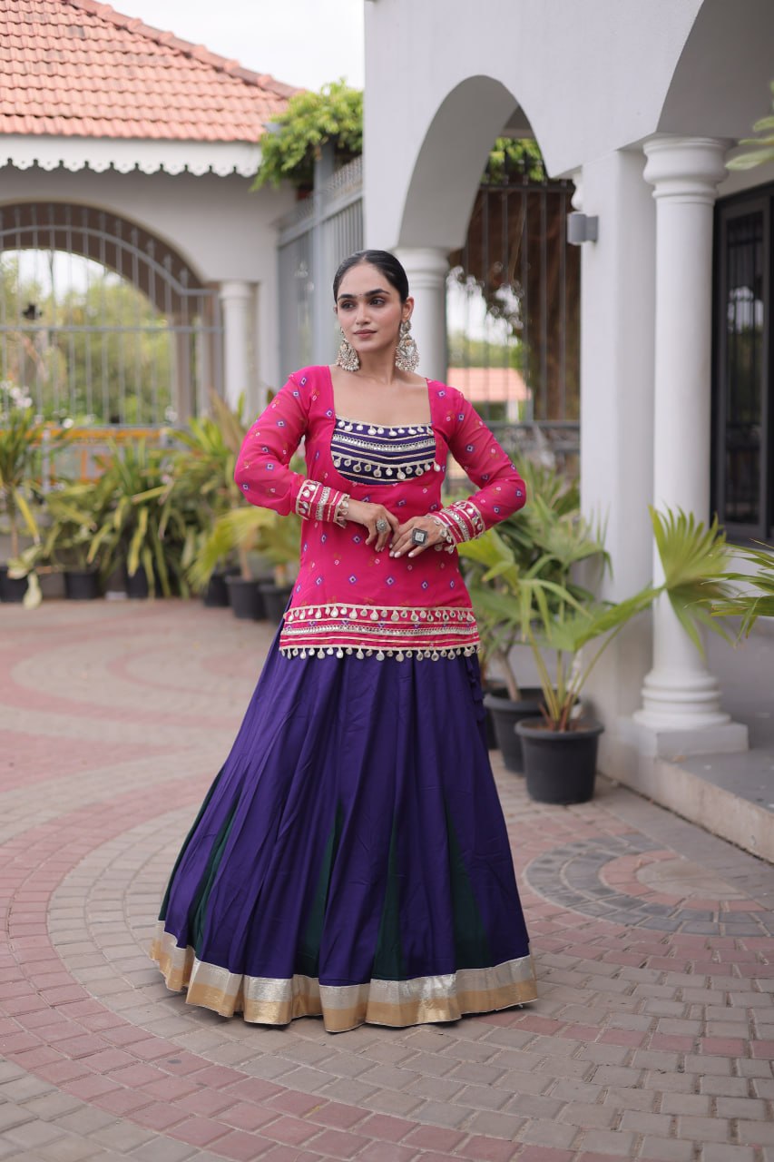 RangBhoomi Navratri Lehenga Choli Collection 2026 - Full-Stitched Festive Set