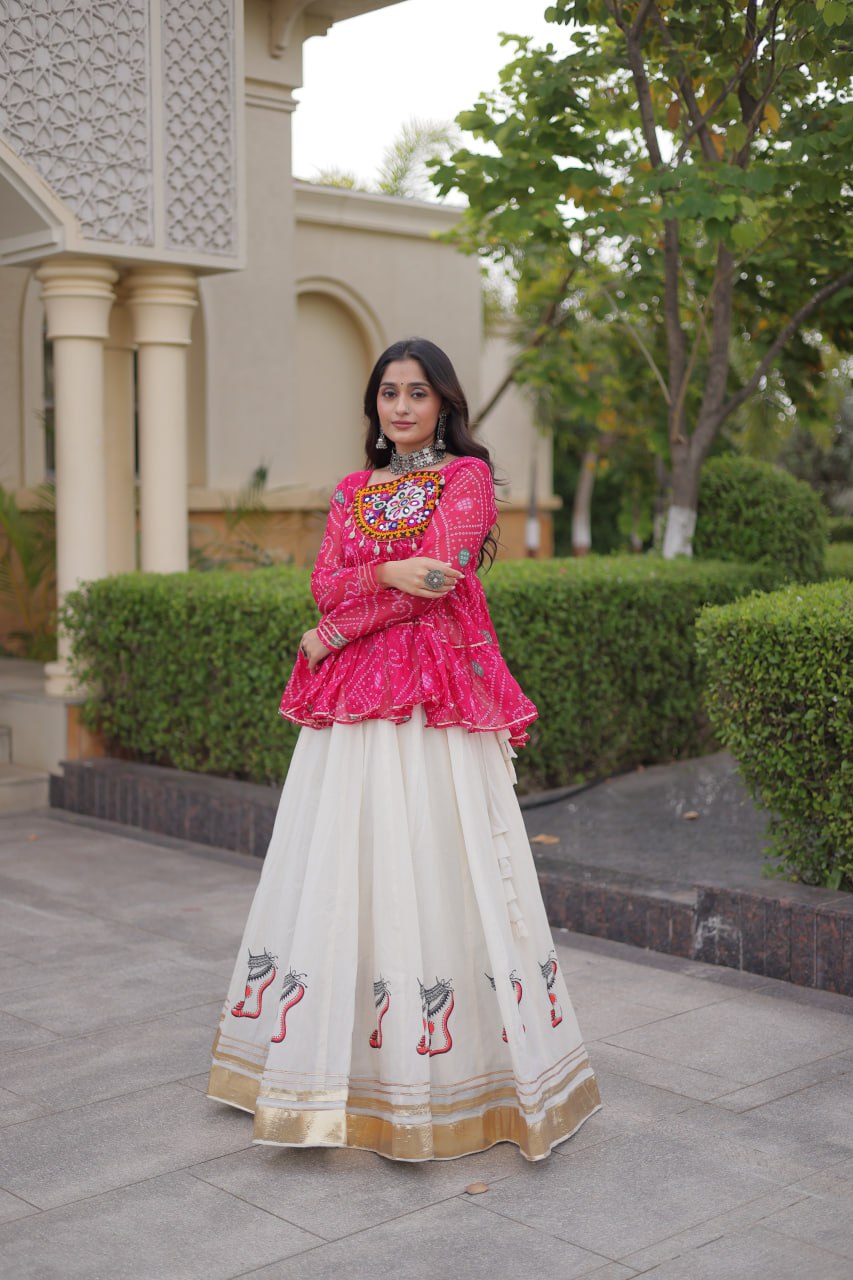 RangBhoomi Navratri Lehenga Choli Collection 2026 - Festive Full-Stitched Set