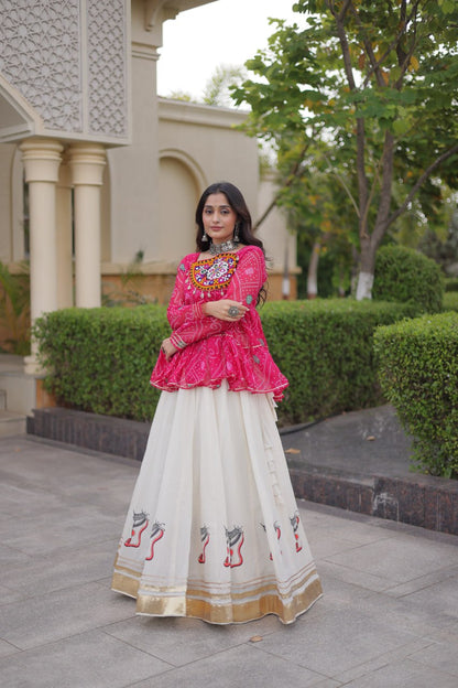 RangBhoomi Navratri Lehenga Choli Collection 2026 - Festive Full-Stitched Set