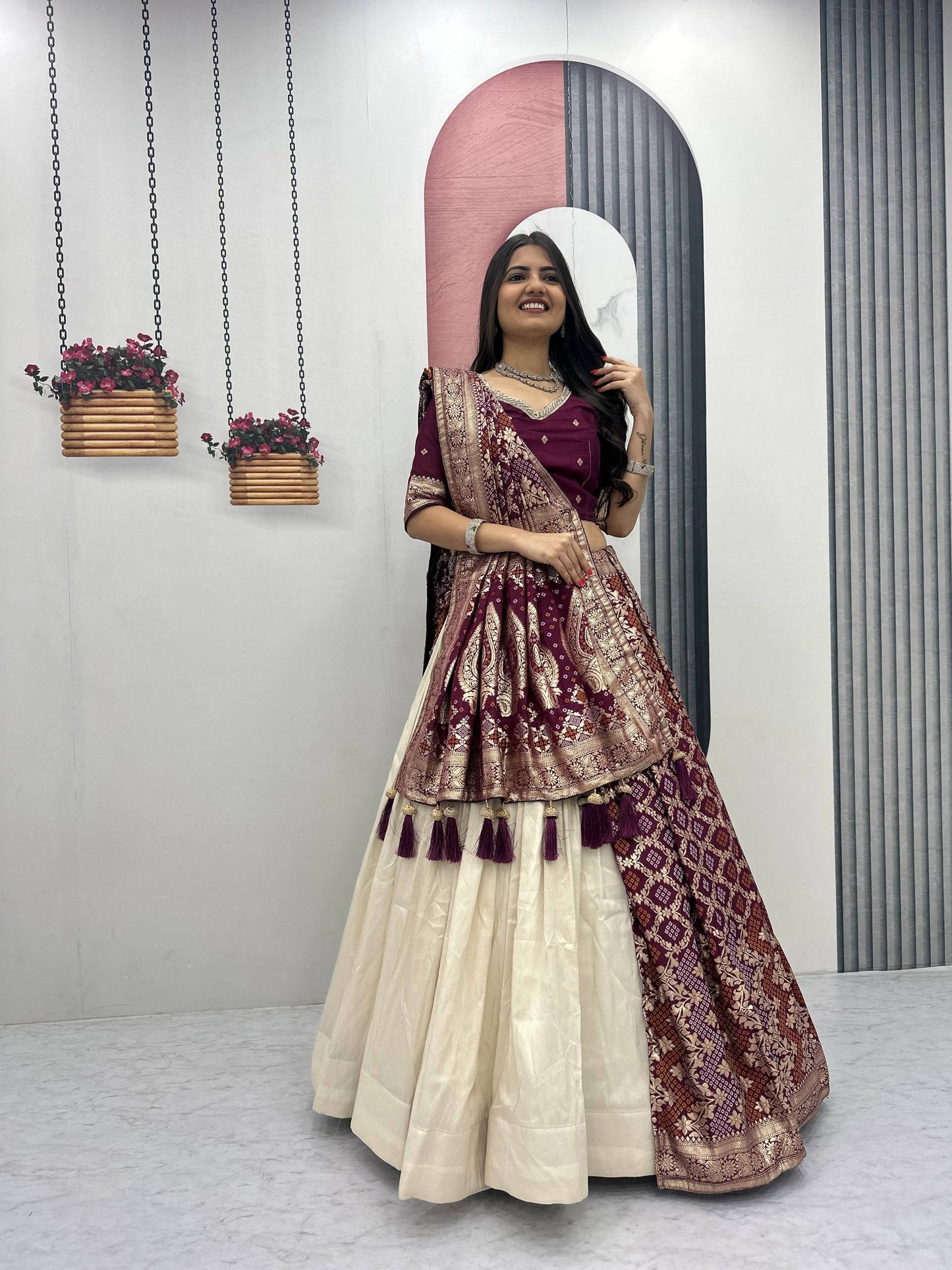Exclusive Wedding Collection Featuring Trendy Lehenga and Saree Sets by RangBhoomi