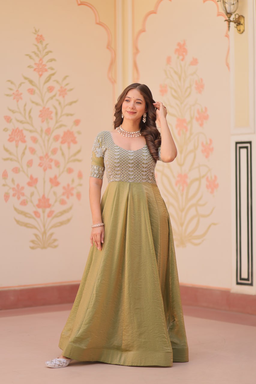 Beaded Radiance Gown
