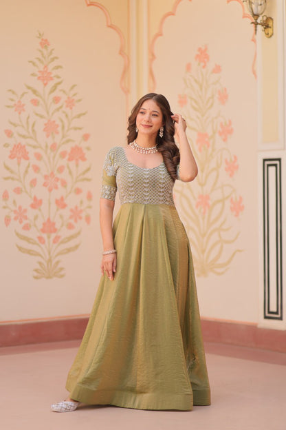 Beaded Radiance Gown