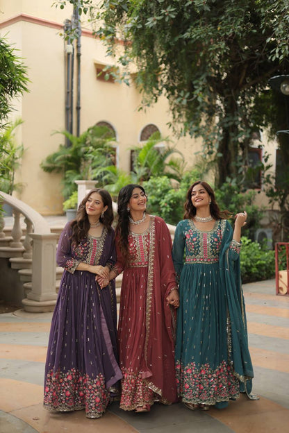Designer Readymade Top Sahara Duppata Suit