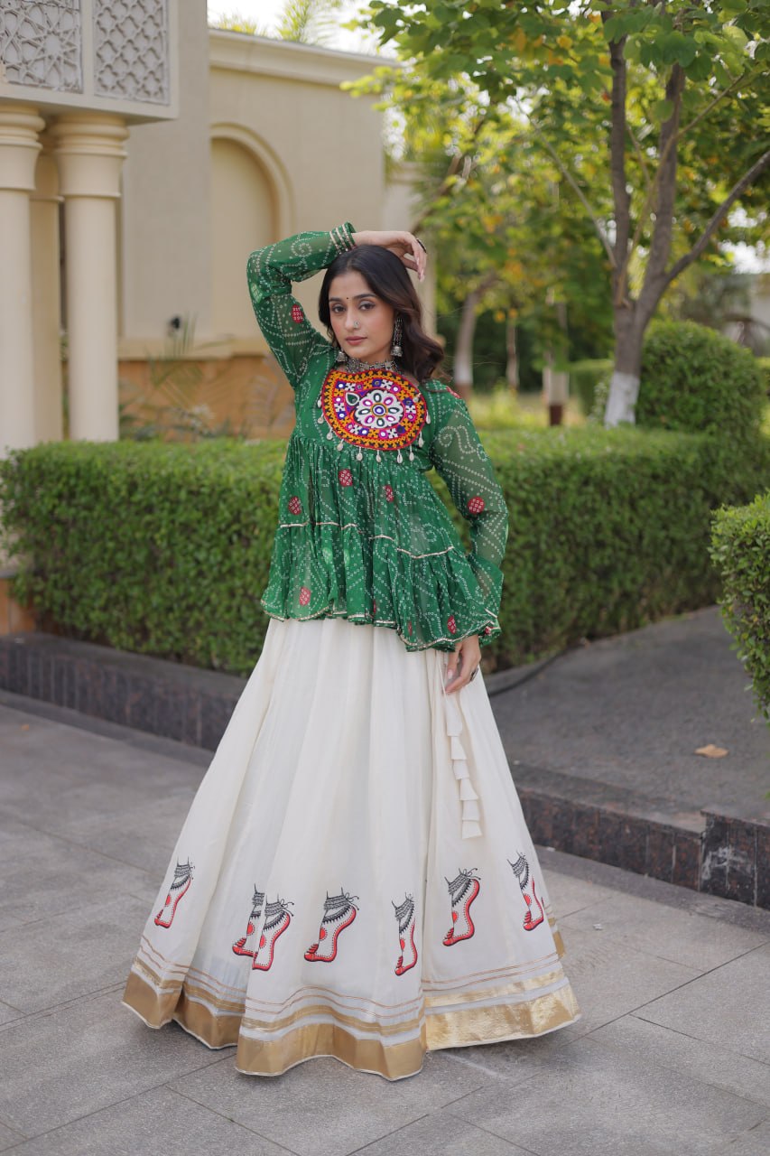 RangBhoomi Navratri Lehenga Choli Collection 2026 - Festive Full-Stitched Set