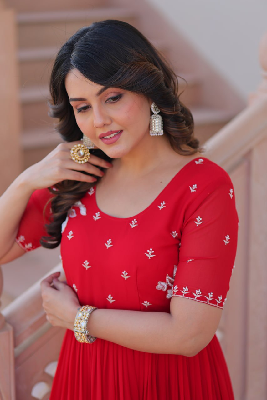 Elegant Readymade Gown - Designer Collection