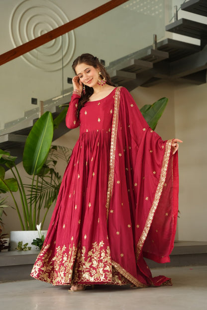 Premium Designer Gown - Exquisite Readymade Collection
