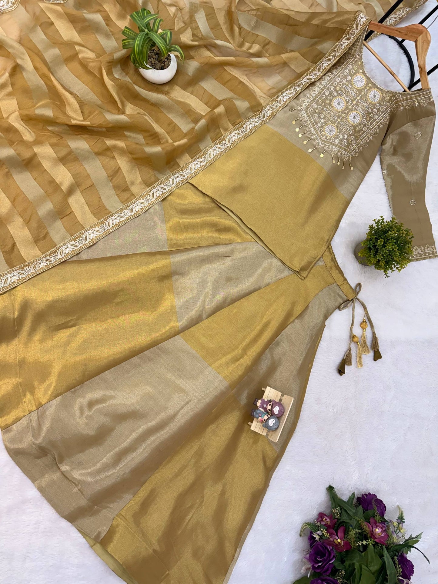 Elegant Banarasi Skirt & Lehenga With Graceful Flair And Timeless Festive