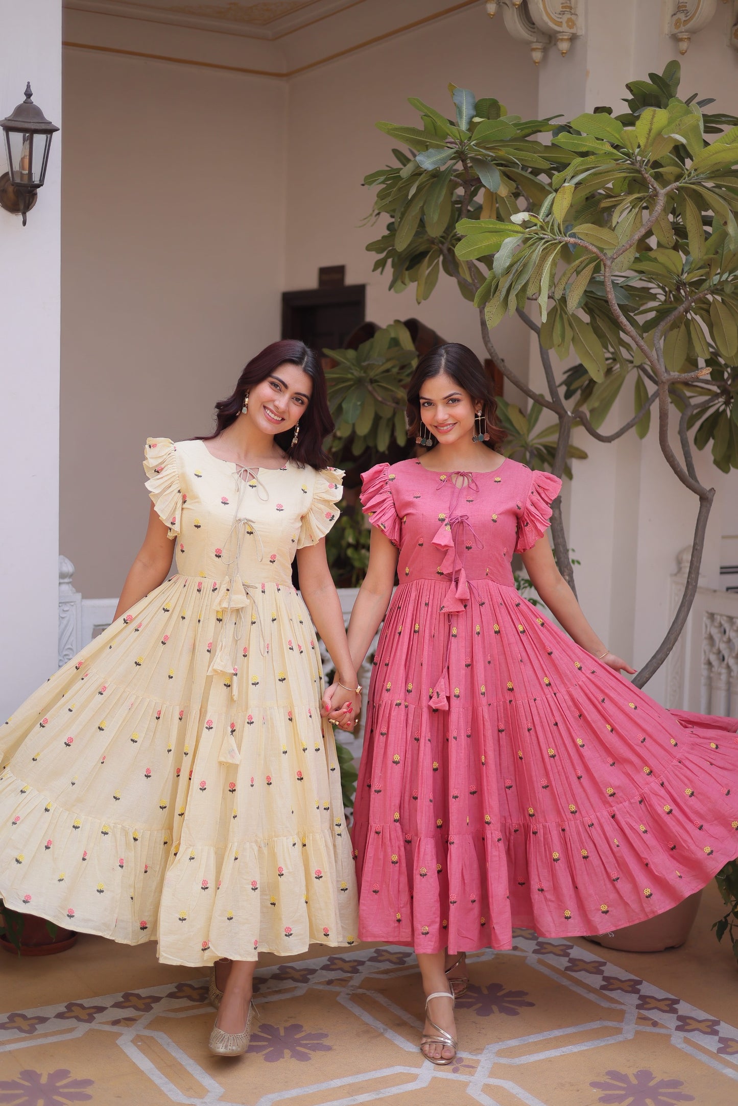 RangBhoomi Premium Designer Ready-Made Cotton Embroidered Kurti Collection 2026