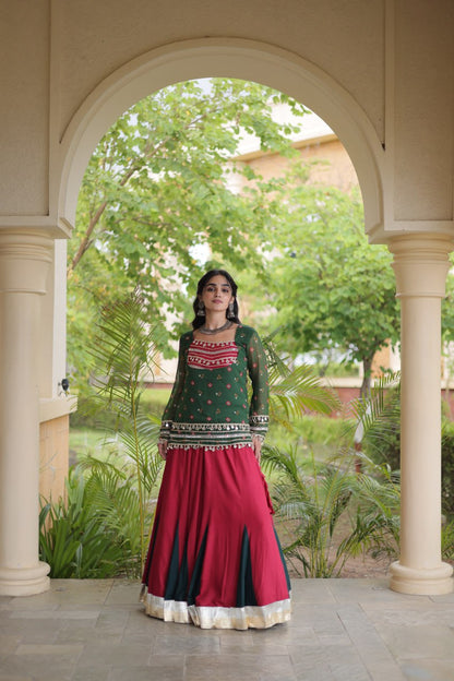 RangBhoomi Navratri Lehenga Choli Collection 2026 - Full-Stitched Festive Set