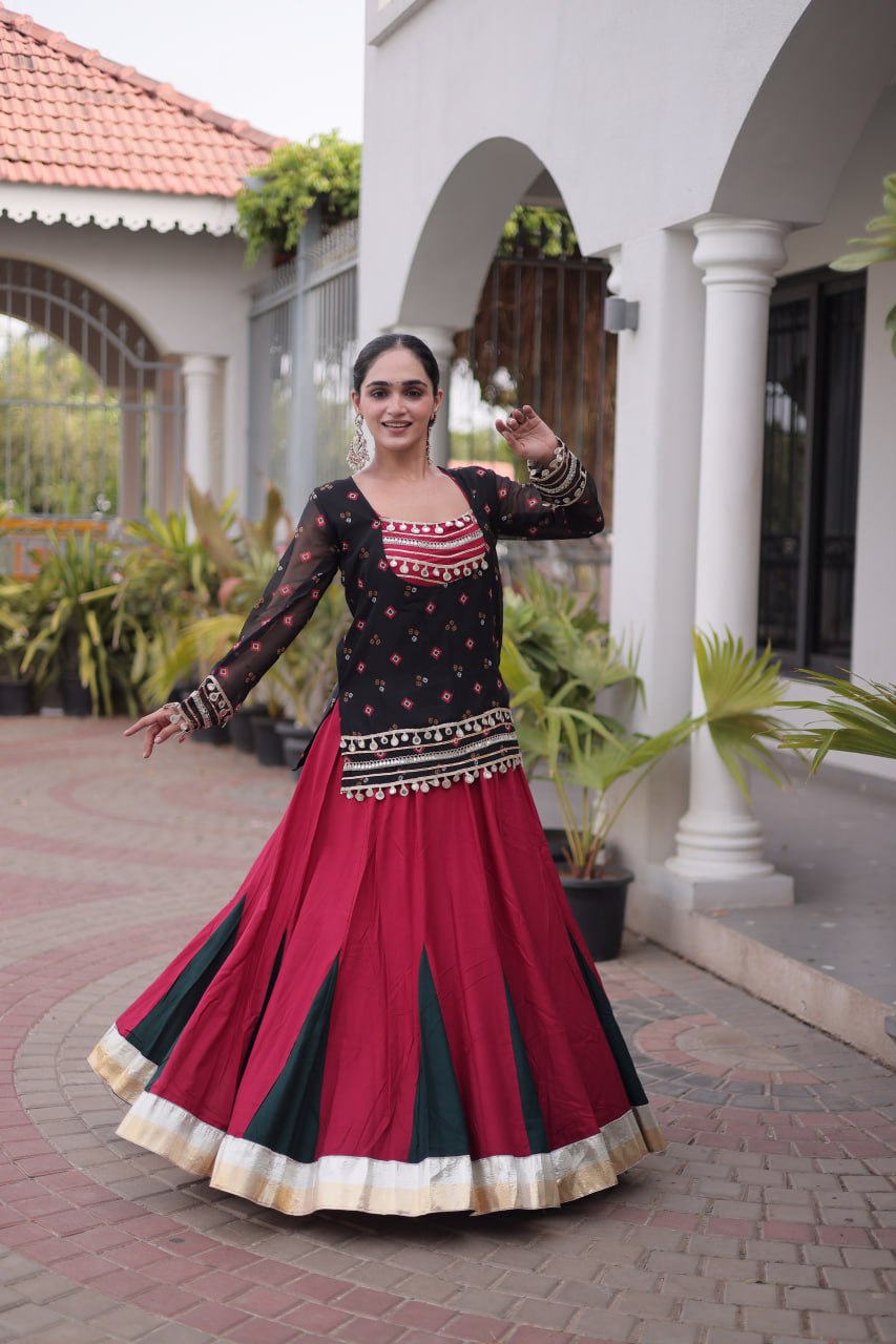 RangBhoomi Navratri Lehenga Choli Collection 2026 - Full-Stitched Festive Set