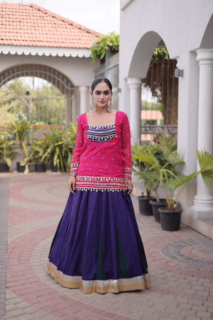 RangBhoomi Navratri Lehenga Choli Collection 2026 - Full-Stitched Festive Set