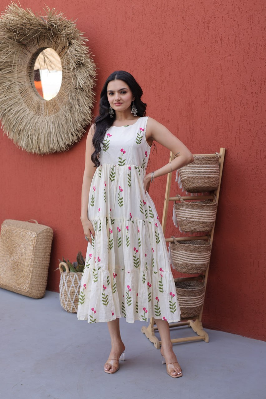 RangBhoomi Premium Designer Ready-Made Kurti Collection 2026 – Elegant Printed Cotton Tops