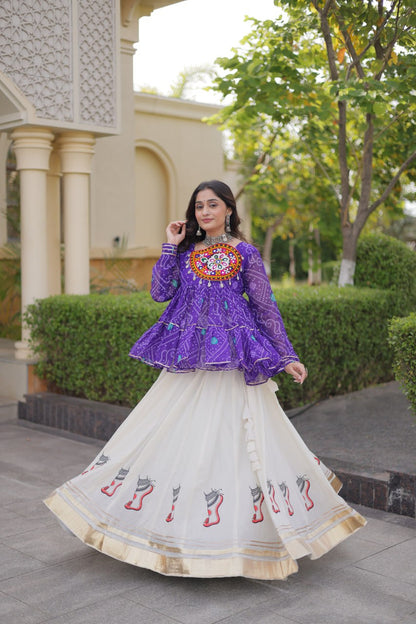 RangBhoomi Navratri Lehenga Choli Collection 2026 - Festive Full-Stitched Set