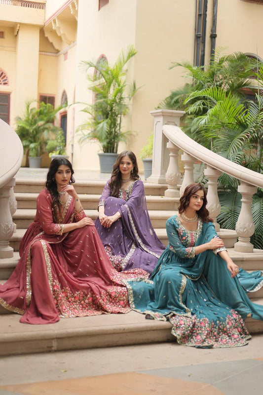 Designer Readymade Top Sahara Duppata Suit