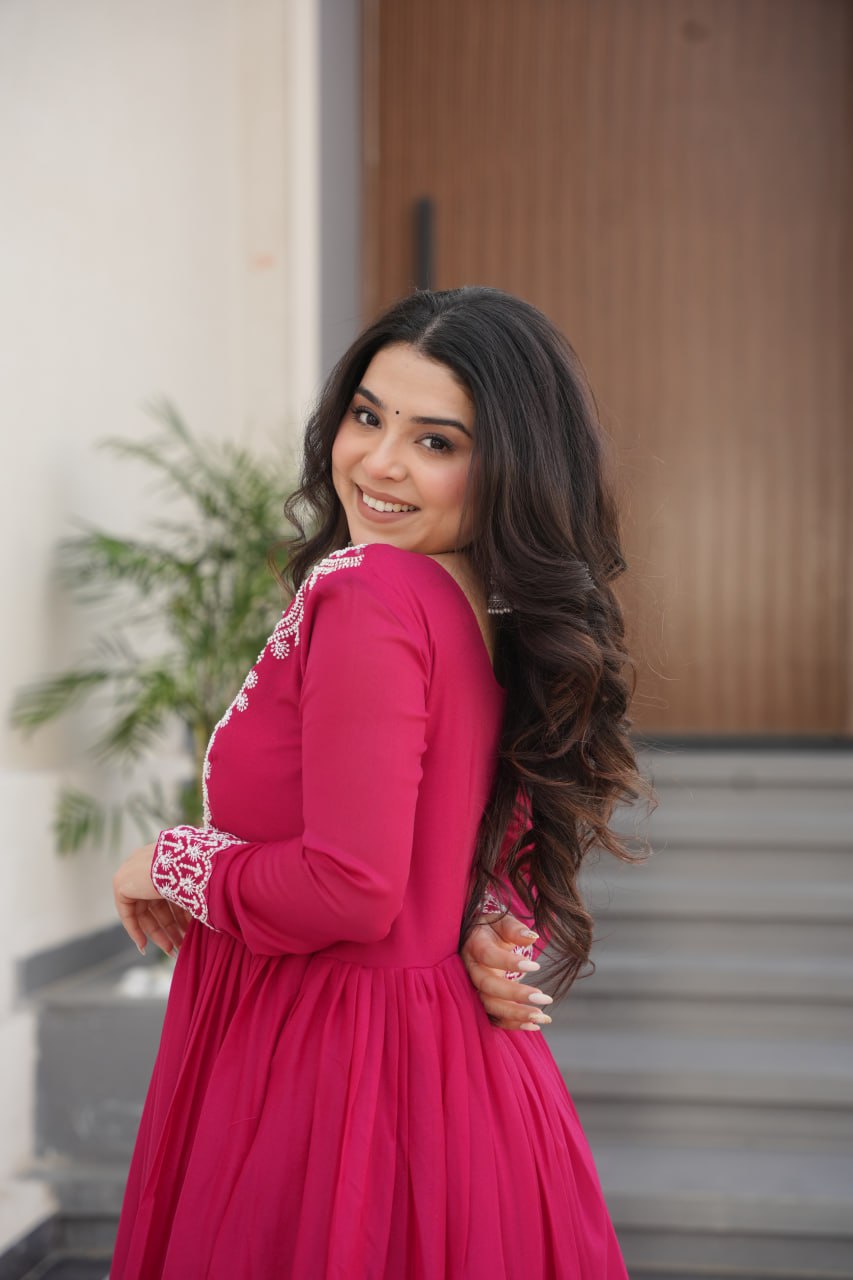 Double Flair Gown - Designer Gown Collection