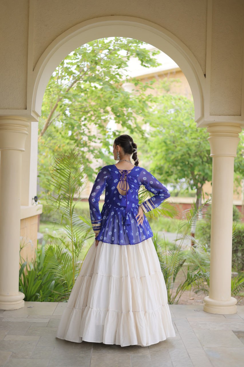 RangBhoomi Navratri Lehenga Choli Collection 2026 – Full-Stitched Festive Set