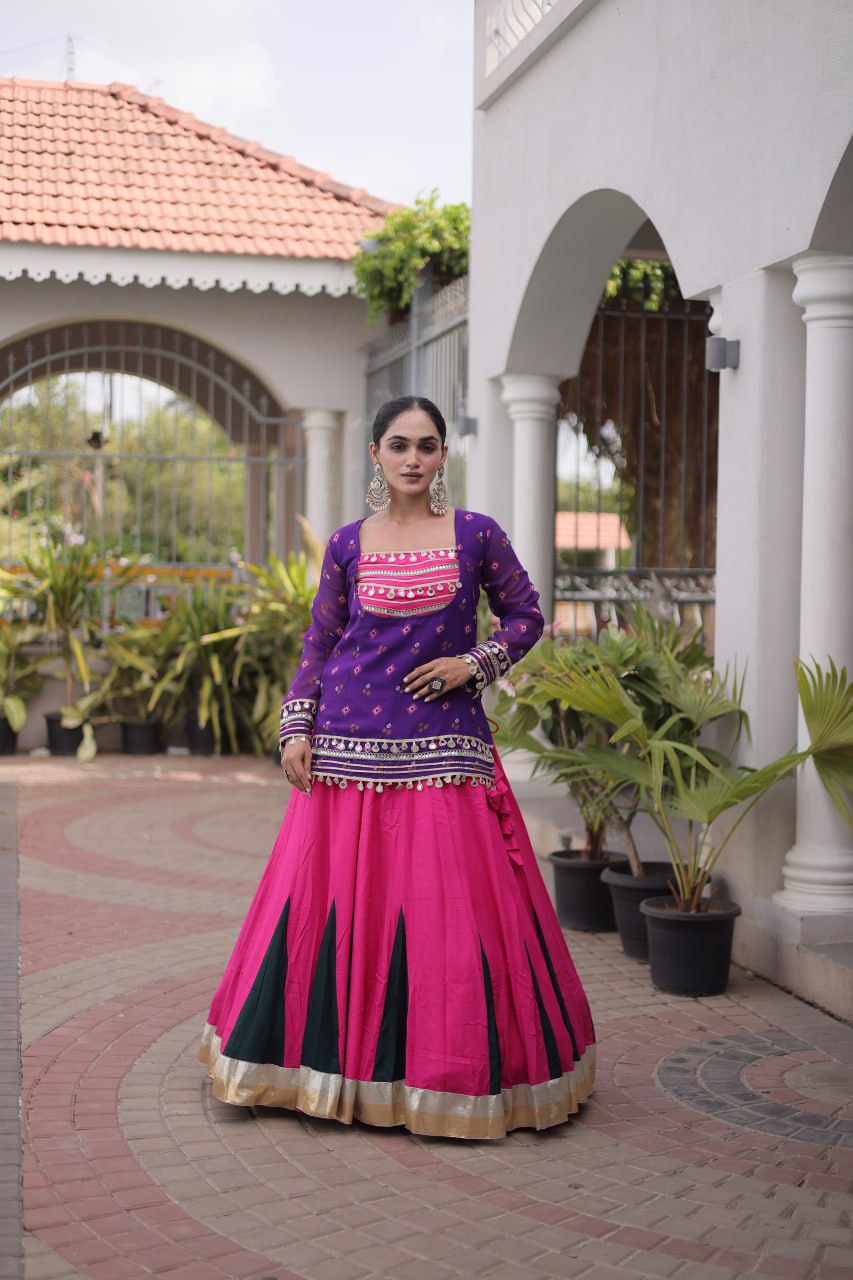 RangBhoomi Navratri Lehenga Choli Collection 2026 - Full-Stitched Festive Set