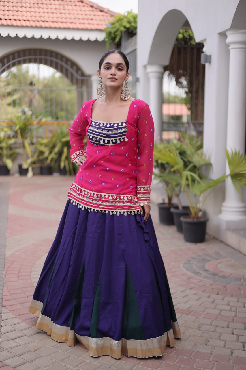 RangBhoomi Navratri Lehenga Choli Collection 2026 - Full-Stitched Festive Set
