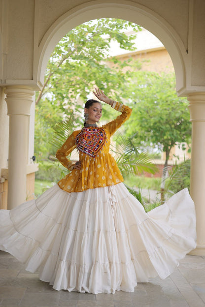 RangBhoomi Navratri Lehenga Choli Collection 2026 – Full-Stitched Festive Set