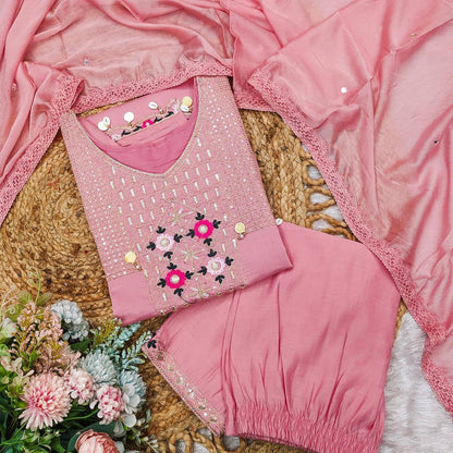 Pure Roman Silk Suit