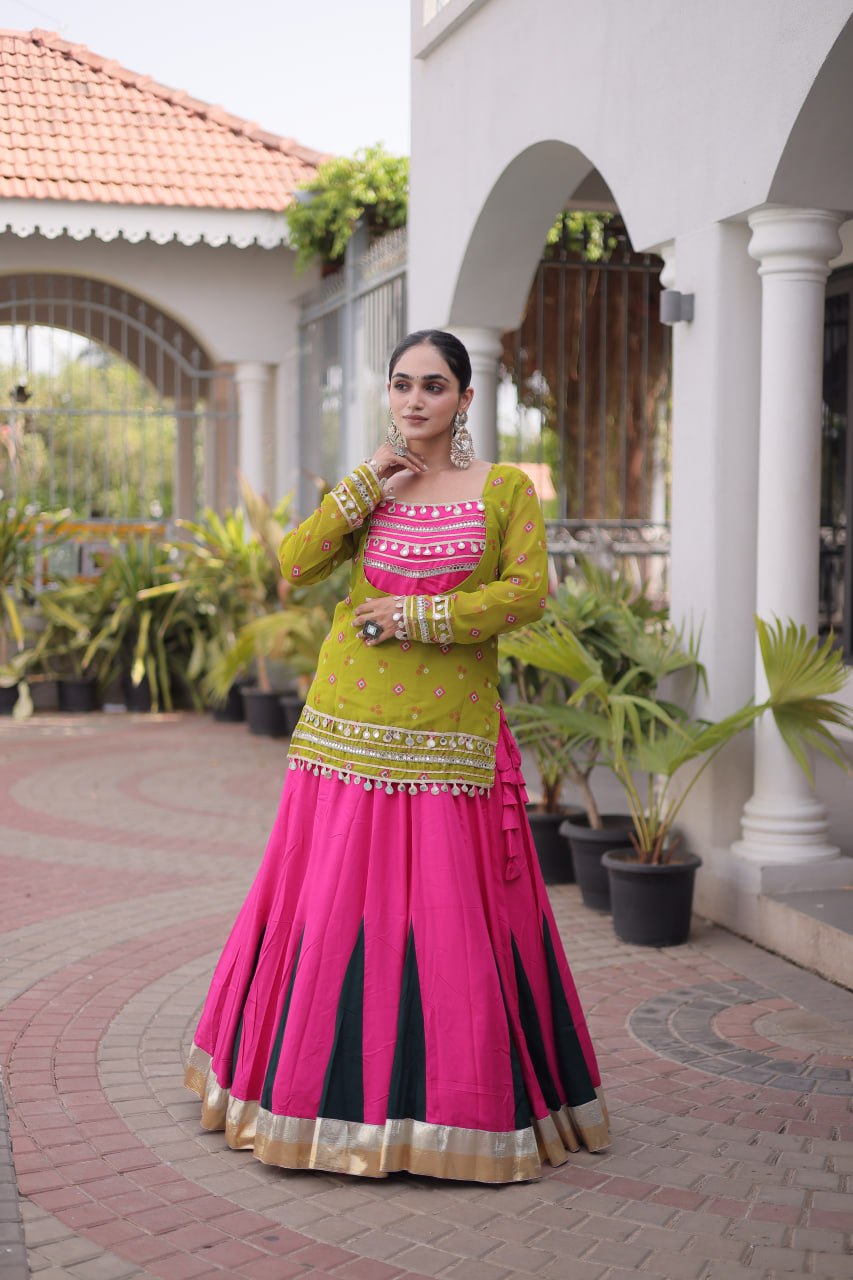 RangBhoomi Navratri Lehenga Choli Collection 2026 - Full-Stitched Festive Set