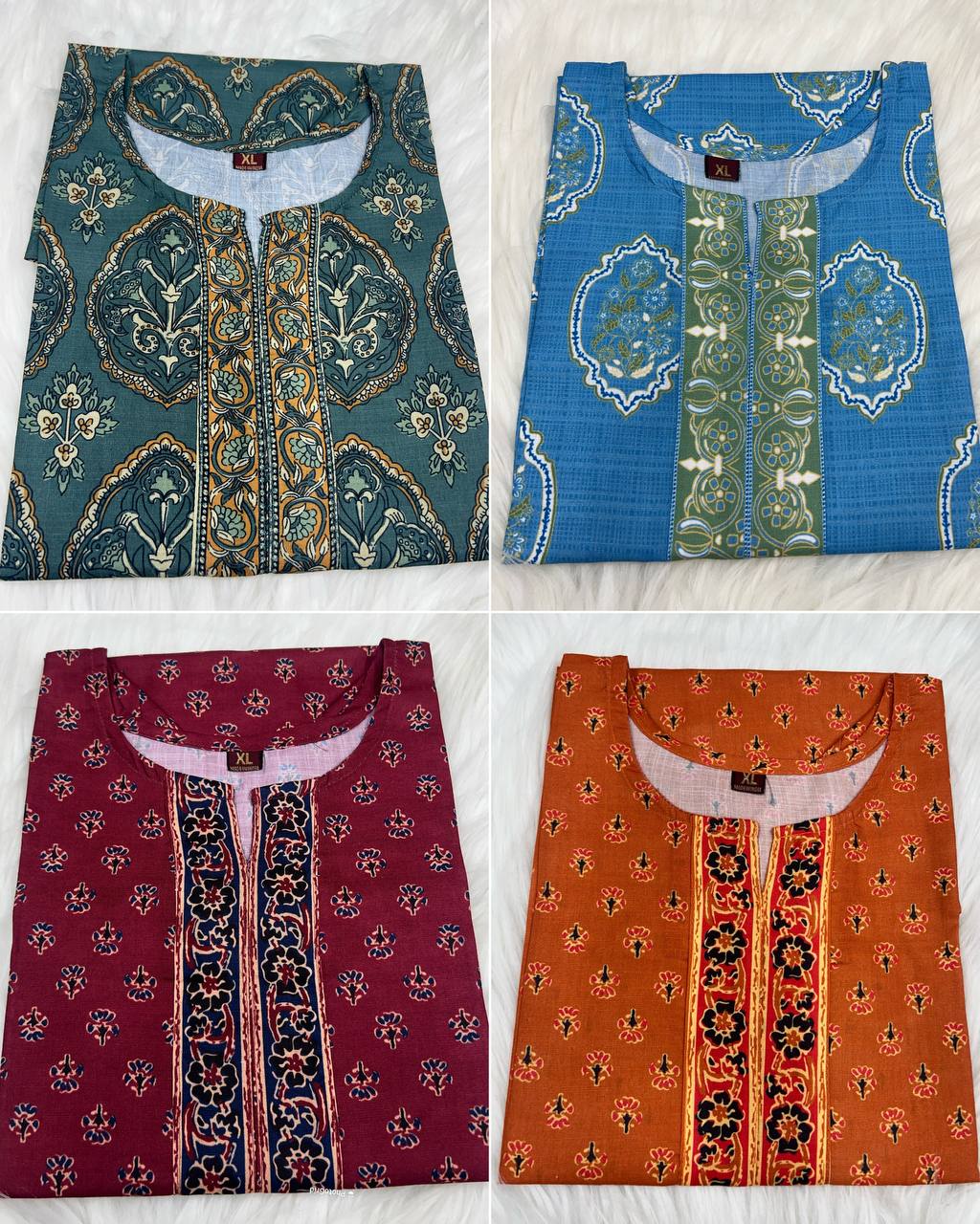 Blush - Office Wear Pure Cotton Kurti